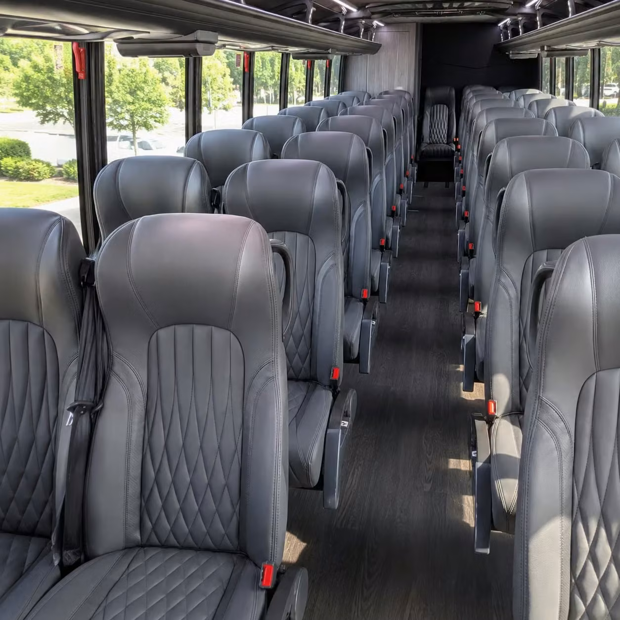 25 passenger minibus inside