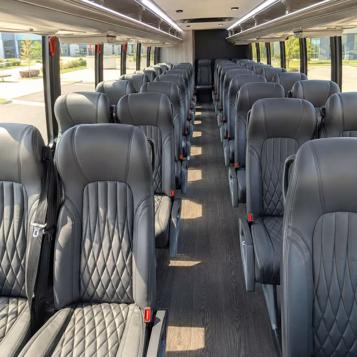 35 passenger minibus interior