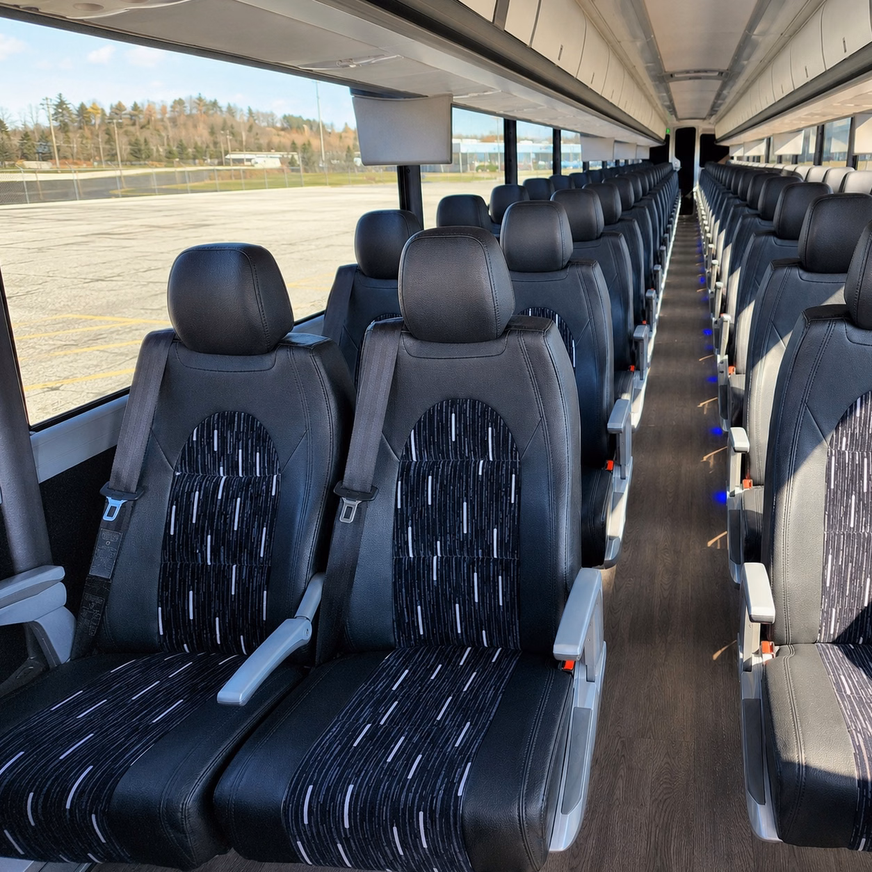 lafayette charter bus rental