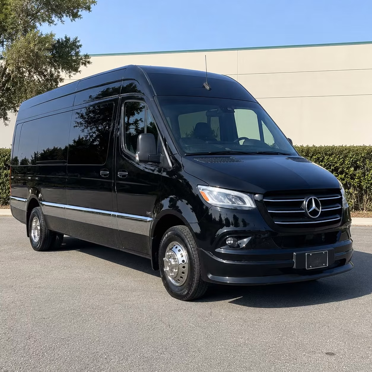 lafayette sprinter van rental with driver