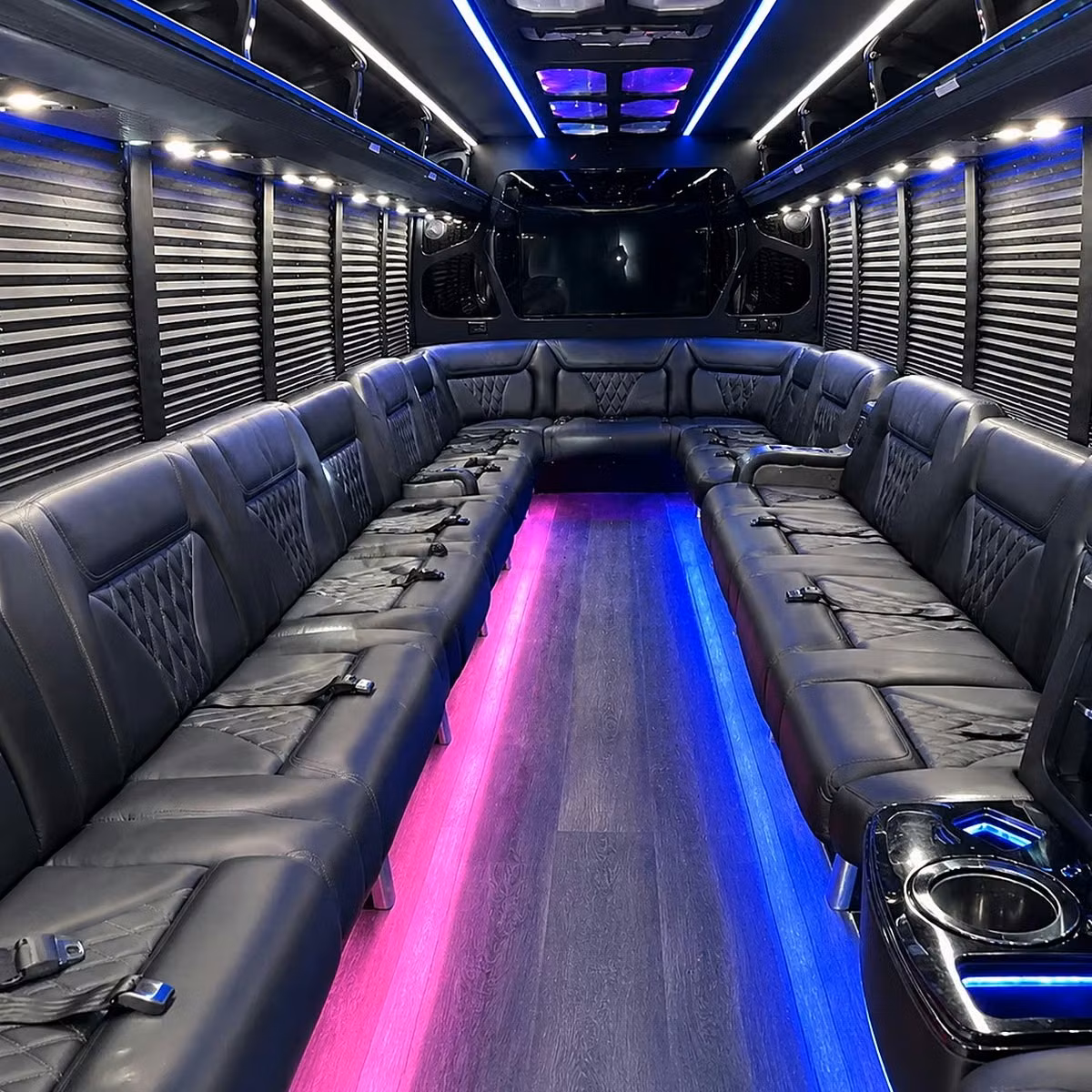 party bus interior