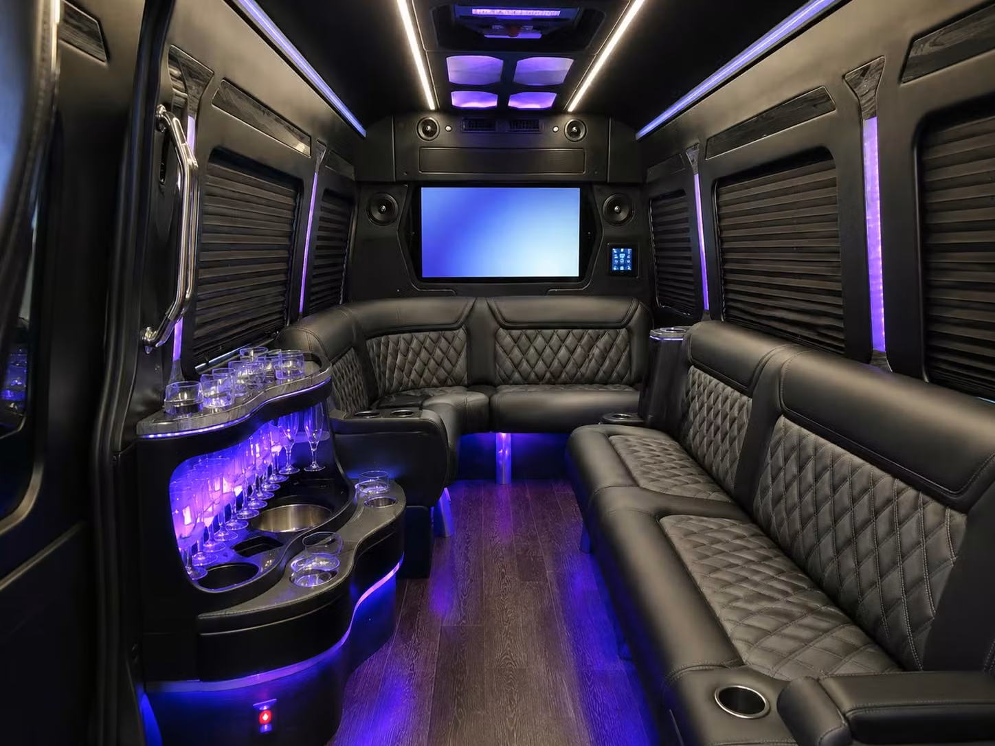 sprinter limousine inside