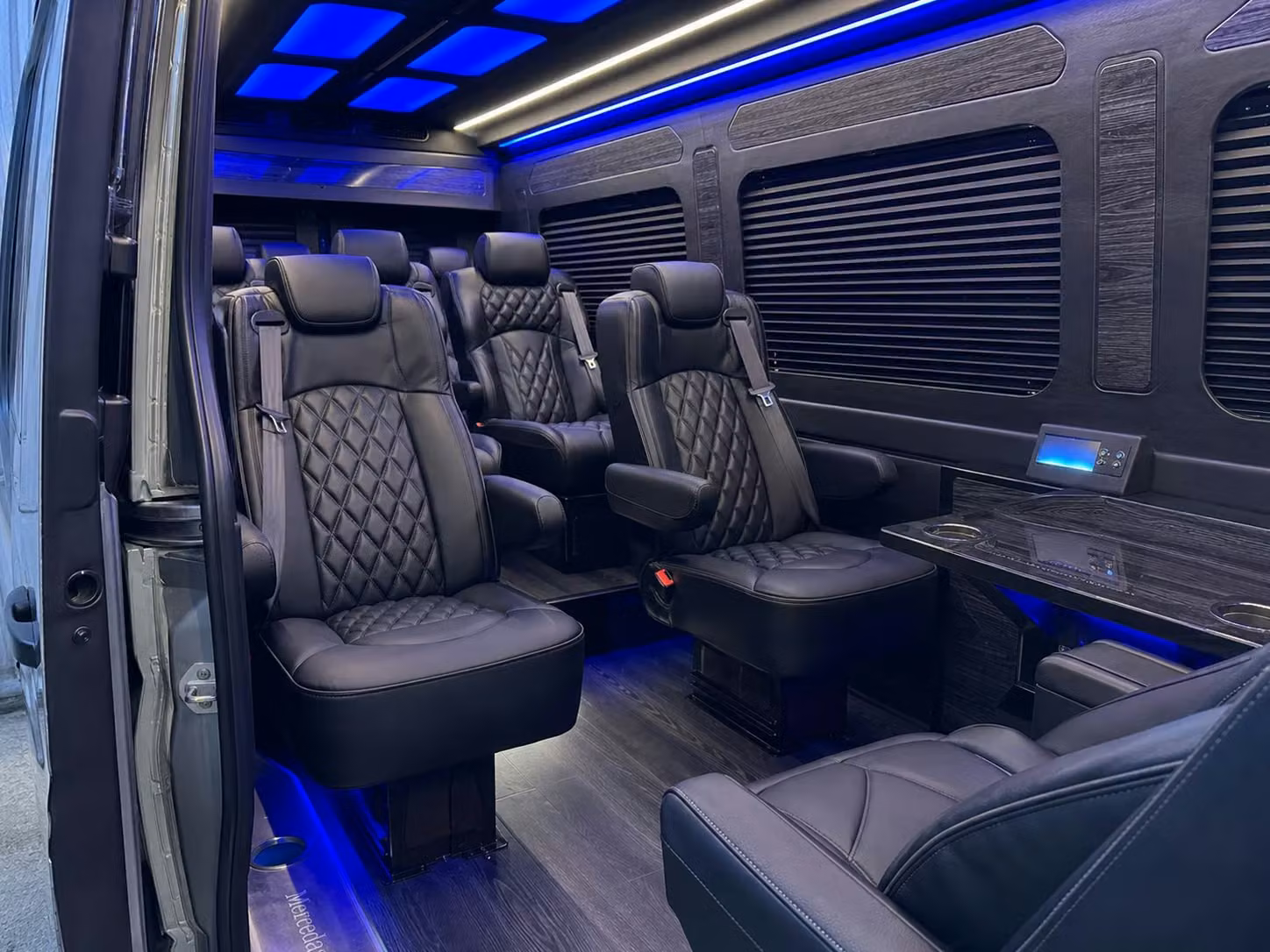 sprinter van transportation for groups and events across lafayette